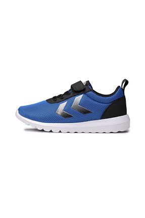 کفش اسنیکر آبی بچه گانه بند دار hummel - کد 36991747