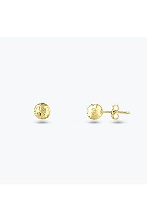 گوشواره طلا زرد زنانه 14 عیار Altınbaş - کد 158645407