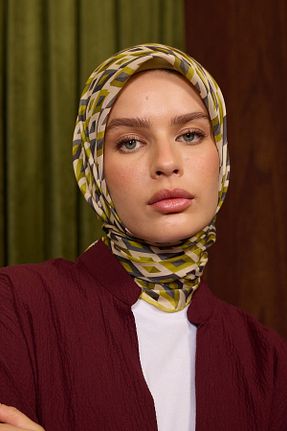 روسری مشکی پنبه پلی استر İpekhan - کد 859185374