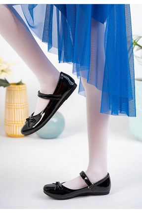 بابت مشکی بچه گانه چرم لاکی NESKA - کد 264019662
