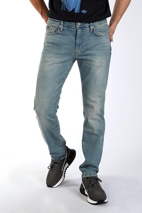 شلوار جین آبی مردانه پاچه ساده Lee Cooper - کد 819065133
