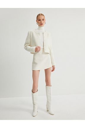 کت نباتی زنانه رگولار Koton - کد 858129694