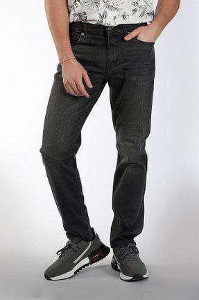 شلوار جین طوسی مردانه پاچه ساده Lee Cooper - کد 819082805
