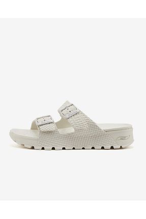 دمپائی سفید زنانه EVA Skechers - کد 263170908