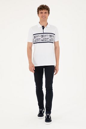 شلوار جین آبی مردانه پاچه ساده U.S. Polo Assn. - کد 858141869