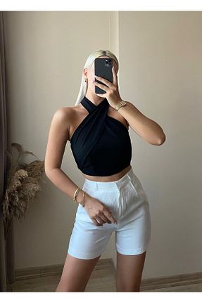بلوز مشکی زنانه ساده Zora Butik - کد 846421181