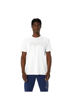 تیشرت اسپرت سفید مردانه رگولار Asics - کد 845731266