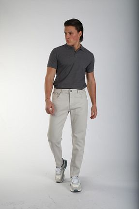 شلوار طوسی مردانه پارچه Lee Cooper - کد 819065286