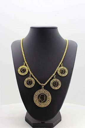 گردنبند جواهر طلائی زنانه روکش طلا Day - کد 350349164
