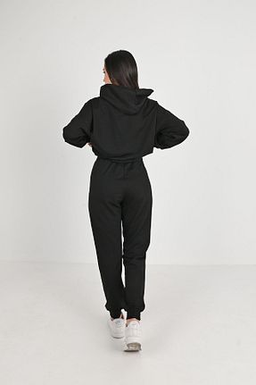ست گرمکن مشکی زنانه پنبه ای Koza Butik - کد 800542600