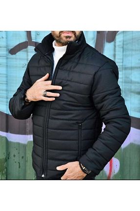 کاپشن مشکی مردانه رگولار BUTİK TUNA - کد 772741334