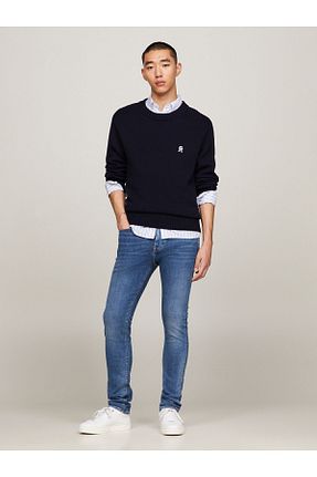 شلوار جین آبی مردانه پاچه ساده Tommy Hilfiger - کد 816731915
