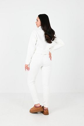 ست گرمکن سفید زنانه %100 پنبه Koza Butik - کد 782964306