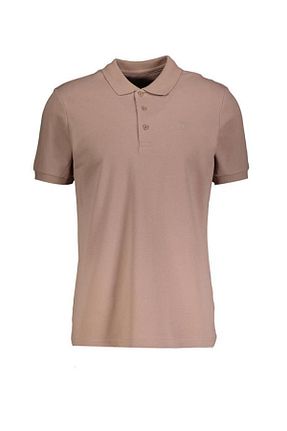 تیشرت بژ مردانه رگولار Diandor - کد 749805594