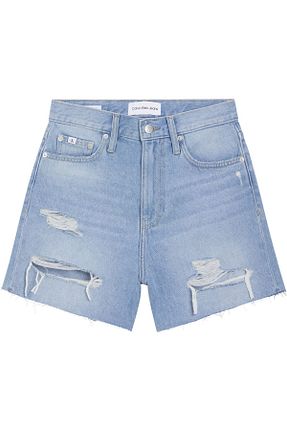 شوارک اسپرت آبی زنانه بافتنی Calvin Klein - کد 857932701