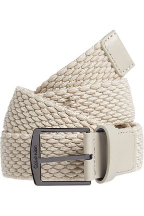 کمربند سفید مردانه Calvin Klein - کد 858093416