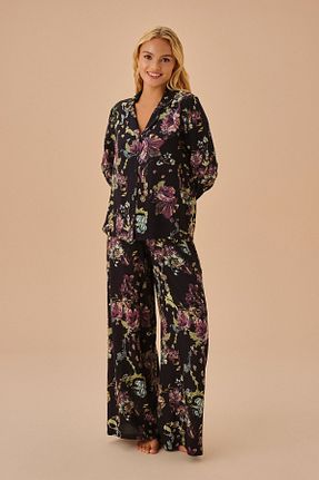 ست لباس راحتی نباتی زنانه گلدار Suwen - کد 858076482