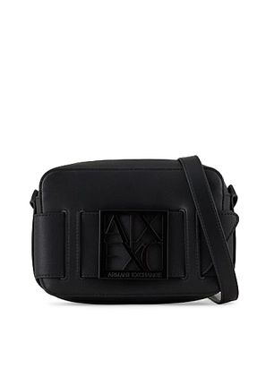 کیف دوشی مشکی زنانه پلی استر Armani Exchange - کد 86364133