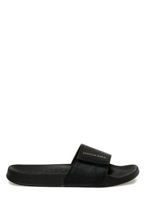 دمپائی مشکی مردانه چرم مصنوعی Dockers - کد 680859330