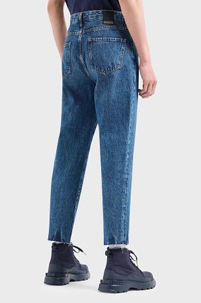 شلوار جین آبی زنانه پاچه ساده Armani Exchange - کد 805826748