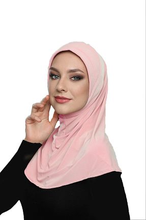 کلاه شنای حجاب صورتی زنانه fidan bone - کد 84638413