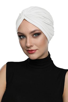 کلاه شنای حجاب بژ زنانه fidan bone - کد 66918677