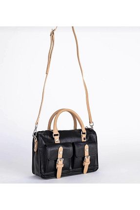 کیف پستچی مشکی زنانه چرم مصنوعی Jacquline - کد 823395096