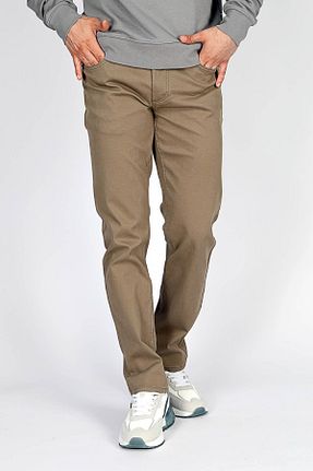 شلوار قهوه ای مردانه پارچه Lee Cooper - کد 858124557