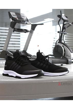 کفش اسنیکر مشکی زنانه بدون بند LETAO - کد 78148913