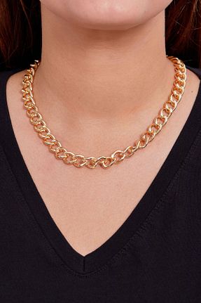 گردنبند جواهر صورتی زنانه فلزی Elika Silver - کد 858165487