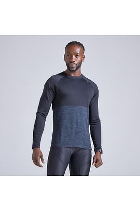 سوئیشرت اسپرت مشکی مردانه رگولار Decathlon - کد 331570342