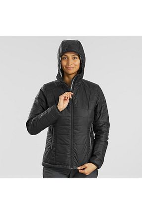 کاپشن اسپرت مشکی زنانه رگولار Decathlon - کد 52588665