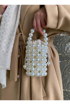 کیف دستی بژ زنانه سایز متوسط SAMSA - کد 786496812
