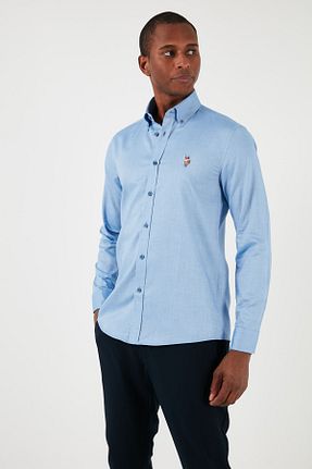 پیراهن سرمه ای مردانه رگولار U.S. Polo Assn. - کد 818175559