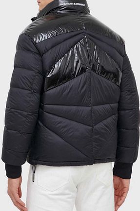 کاپشن مشکی مردانه رگولار Armani Exchange - کد 743601313