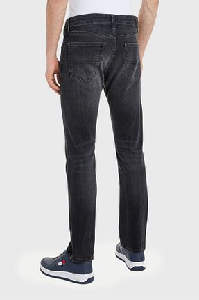 شلوار جین مشکی مردانه پاچه ساده Tommy Jeans - کد 843201499
