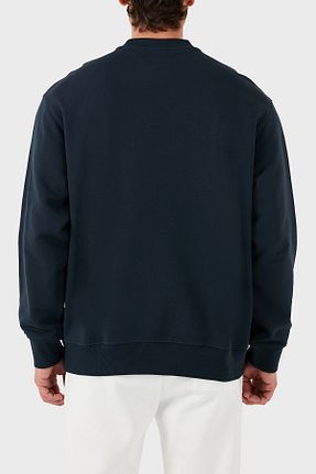 سوئیشرت سرمه ای مردانه چاپی Armani Exchange - کد 848727536