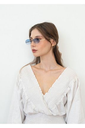 عینک آفتابی رنگی زنانه UV400 Eyemood - کد 858152738