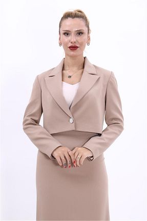 کت طوسی زنانه رگولار ÖNDER ÖZSOY - کد 857519902