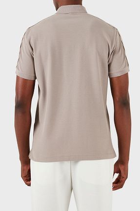 پولوشرت بژ مردانه %100 پنبه Emporio Armani - کد 814785612