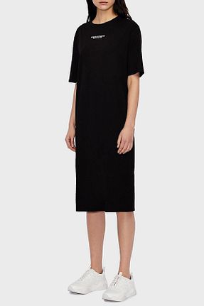 لباس مشکی زنانه بافتنی Armani Exchange - کد 270961978