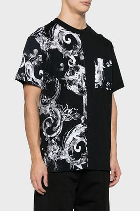 تیشرت مشکی مردانه رگولار VERSACE JEANS COUTURE - کد 810291167