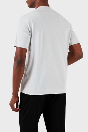 تیشرت طوسی مردانه رگولار Emporio Armani - کد 815120937