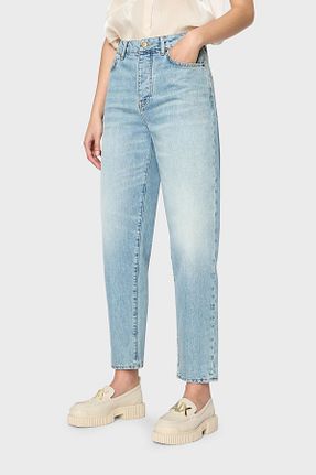 شلوار جین آبی زنانه پاچه ساده Armani Exchange - کد 812052395