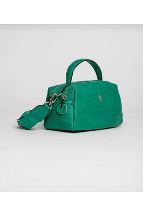 کیف پستچی سبز زنانه چرم مصنوعی Jacquline - کد 822402926
