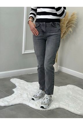 شلوار طوسی زنانه پارچه Butik - کد 849367434