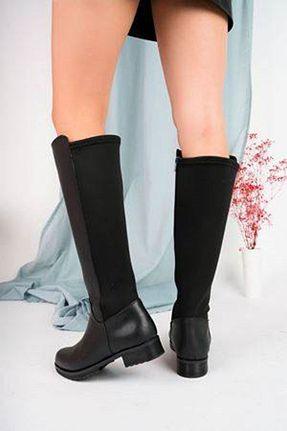 بوت / نیم بوت مشکی زنانه جیر epaavm - کد 767257254