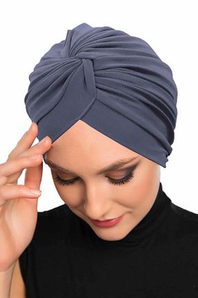 کلاه شنای حجاب طوسی زنانه fidan bone - کد 310945875