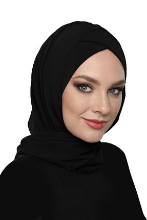 کلاه شنای حجاب مشکی زنانه fidan bone - کد 69402779