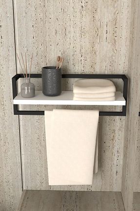 قفسه حمام سفید فلزی Corelle Kitchen - کد 858115440